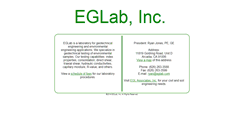 Desktop Screenshot of eglab.com